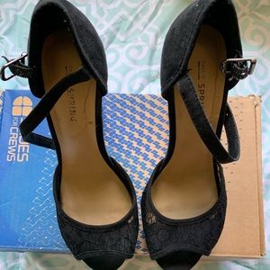 Call it spring black heels